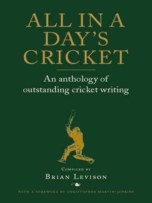 cover image of All in a Day's Cricket